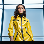 Image Prompt 1: The Bio-Fabrication Future of Fashion**