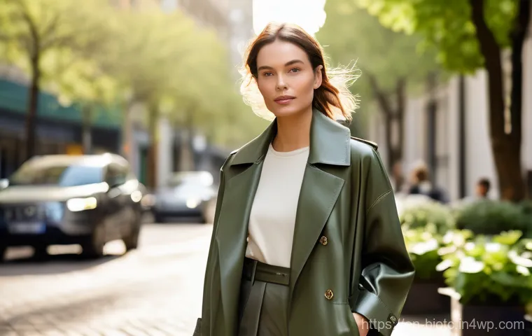 바이오패브릭을 활용한 소비자 제품 - **Innovative Bio-Fashion Statement**
A young, confident woman in her early twenties is captured ...