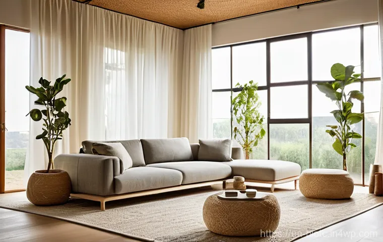 바이오패브릭을 활용한 소비자 제품 - **Innovative Bio-Fashion Statement**
    A young, confident woman in her early twenties is captured ...